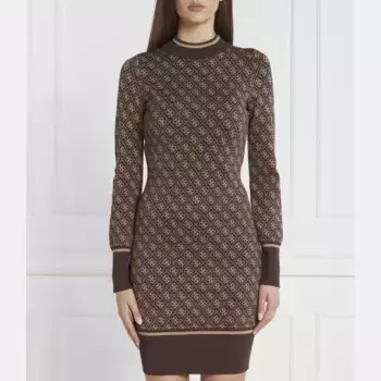 Платье Guess, коричневый
