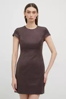 Платье Guess, коричневый