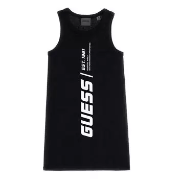 Платье Guess Mini Me, черный