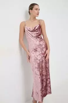 Платье Guess, розовый