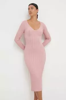 Платье Guess, розовый