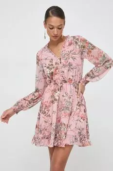 Платье Guess, розовый