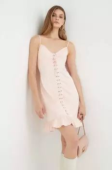 Платье Guess, розовый