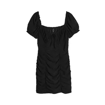 Платье H&M+ Draped, черный