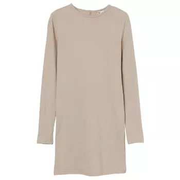 Платье H&amp;M Figure-hugging Jersey, бежевый