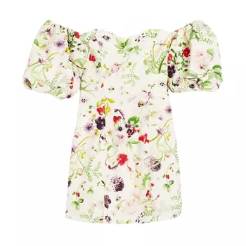 Платье H&amp;M Off-the-shoulder, кремовый