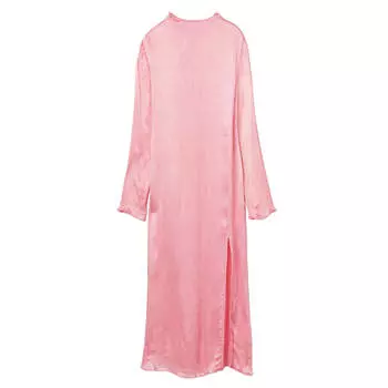 Платье H&amp;M Stand-up Collar, светло-розовый