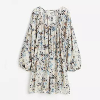 Платье H&M Oversized, светло-бежевый