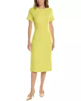 Платье Hugo Boss Dukeva, желтый