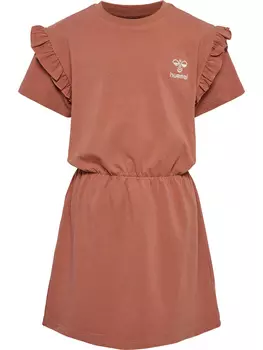 Платье Hummel S/S Hmljumpy Dress S/S, цвет COPPER BROWN