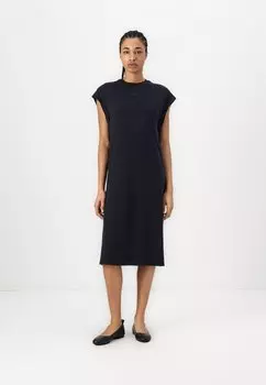 Платье из джерси EDRESS BOSS, темно-синий
