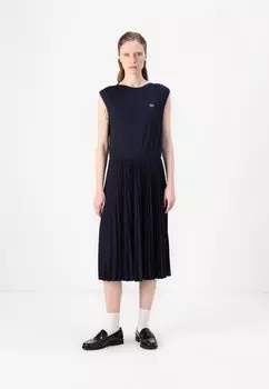 Платье из джерси Lacoste, темно-синий