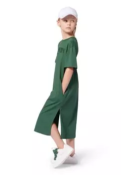 Платье из джерси LANVIN, зеленый