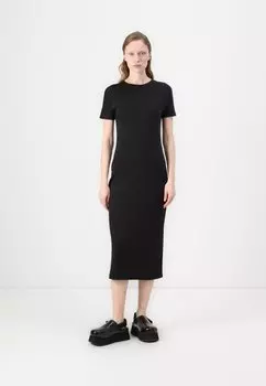 Платье из джерси LIQUID TOUCH DRESS Calvin Klein, черный