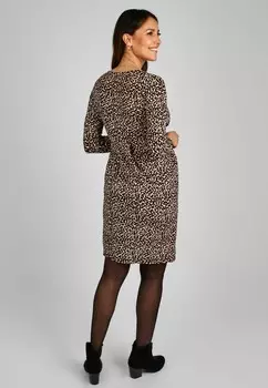 Платье из джерси MATERNITY AND NURSING PEBBLE REGULAR FIT JoJo Maman Bb, черный