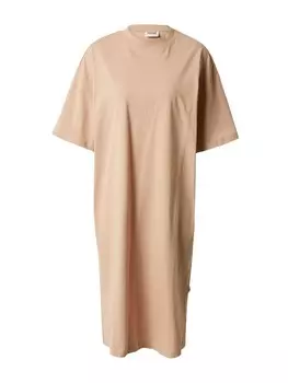Платье из джерси Urban Classics Dress, темно-розовый