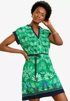 Платье из джерси V NECK REGULAR FIT Love & Roses, зеленый