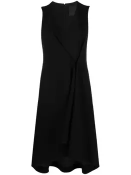 Платье из кади Givenchy, черный