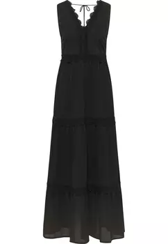 Платье IZIA Spaghetti Maxi, черный