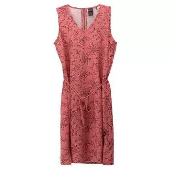 Платье Jack Wolfskin Rcke Tioga Road Print Dress, розовый