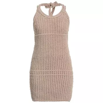 Платье Jacquemus Short, бежевый