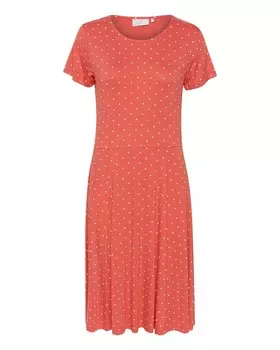 Платье Kaffe Dress Hazel, цвет Orange red