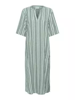 Платье Kaffe Milia, цвет Pastel green/Dark green