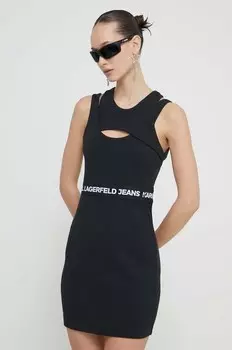 Платье Karl Lagerfeld Jeans, черный