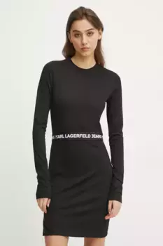 Платье Karl Lagerfeld Jeans, черный