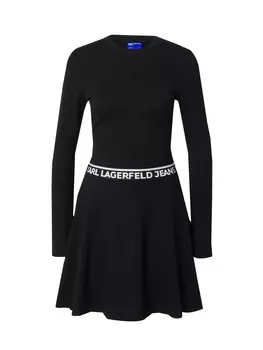 Платье KARL LAGERFELD JEANS, черный