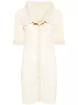 Платье La Mini Robe Manta JACQUEMUS, желтый
