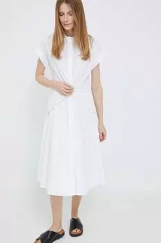 Платье Lauren Ralph Lauren, белый