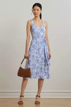 Платье Lauren Ralph Lauren, белый
