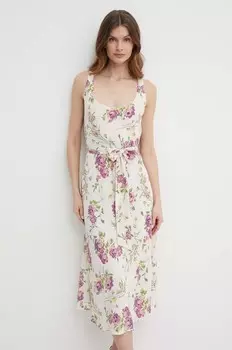 Платье Lauren Ralph Lauren, бежевый