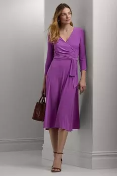 Платье Lauren Ralph Lauren, фиолетовый