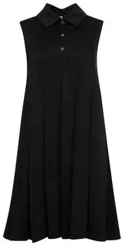 Платье Loewe Trapeze Dress 'Black', черный