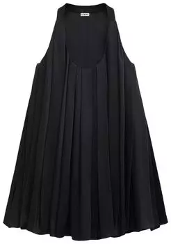 Платье Loewe Trapeze Dress 'Black', черный