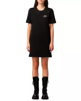 Платье Love Moschino мини, черный