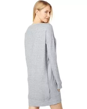 Платье Lucky Brand Cloud Jersey Crew Dress, цвет Heather Grey