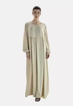 Платье макси ABAYA Elara, бежевый