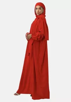 Платье макси ABAYA Elara, красный