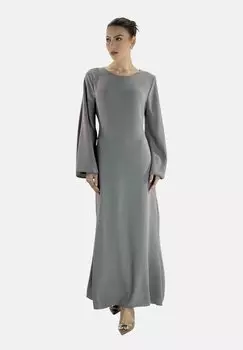 Платье макси ABAYA Elara, серый