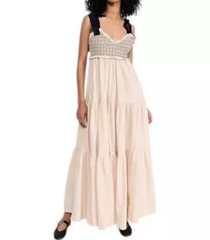 Платье-макси Bluebell Solid в цвете Vacation Sand Free People