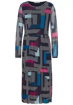 Платье макси CECIL Dress, синий