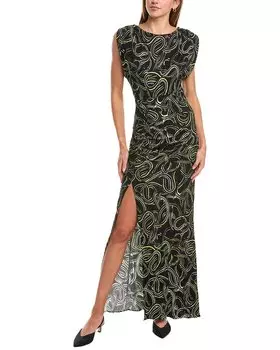 Платье макси Diane von Furstenberg Gertrume, черный
