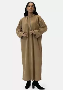 Платье макси Elara, цвет beige