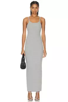 Платье макси Eterne Tank, цвет Heather Grey