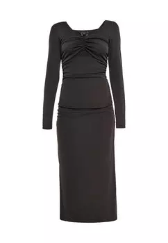 Платье макси faina Dress, черный