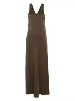 Платье макси Kenza ISABEL MARANT, зеленый