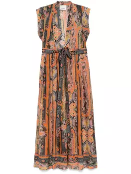 Платье макси Melissa ISABEL MARANT, оранжевый